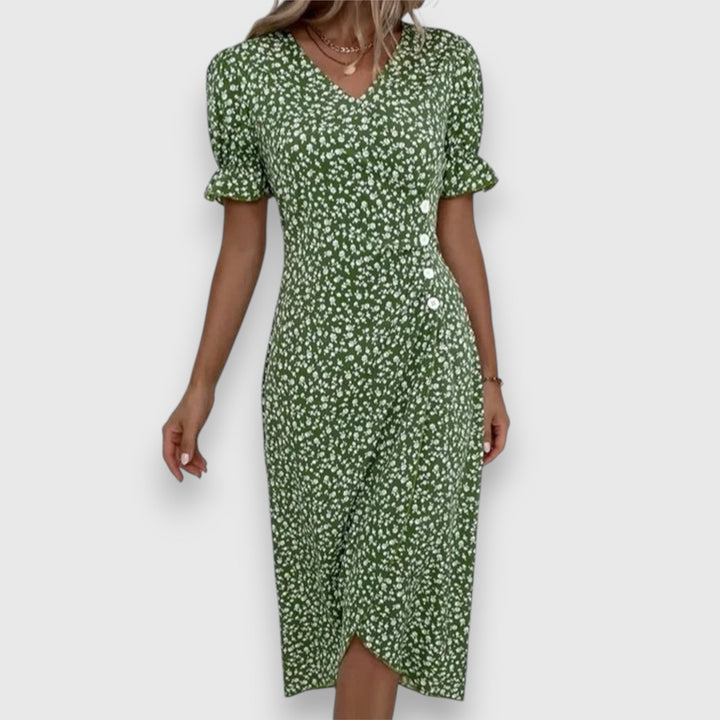 Tessina | Elegant Floral Maxi Dress