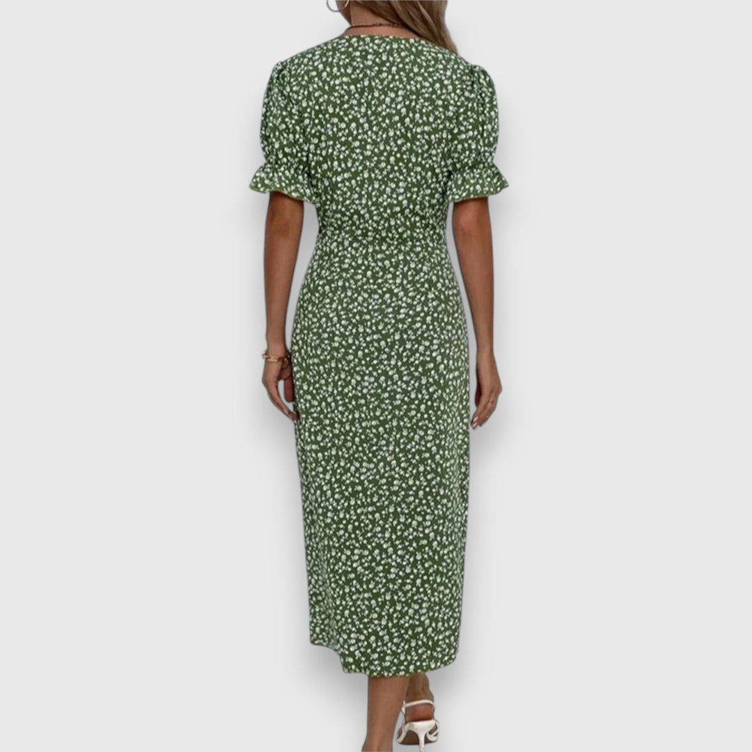 Tessina | Elegant Floral Maxi Dress