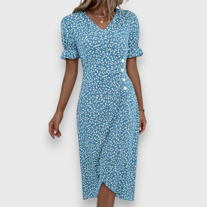 Tessina | Elegant Floral Maxi Dress