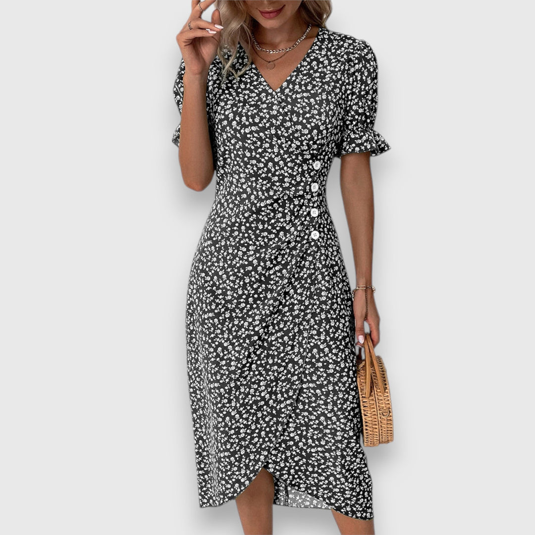 Tessina | Elegant Floral Maxi Dress