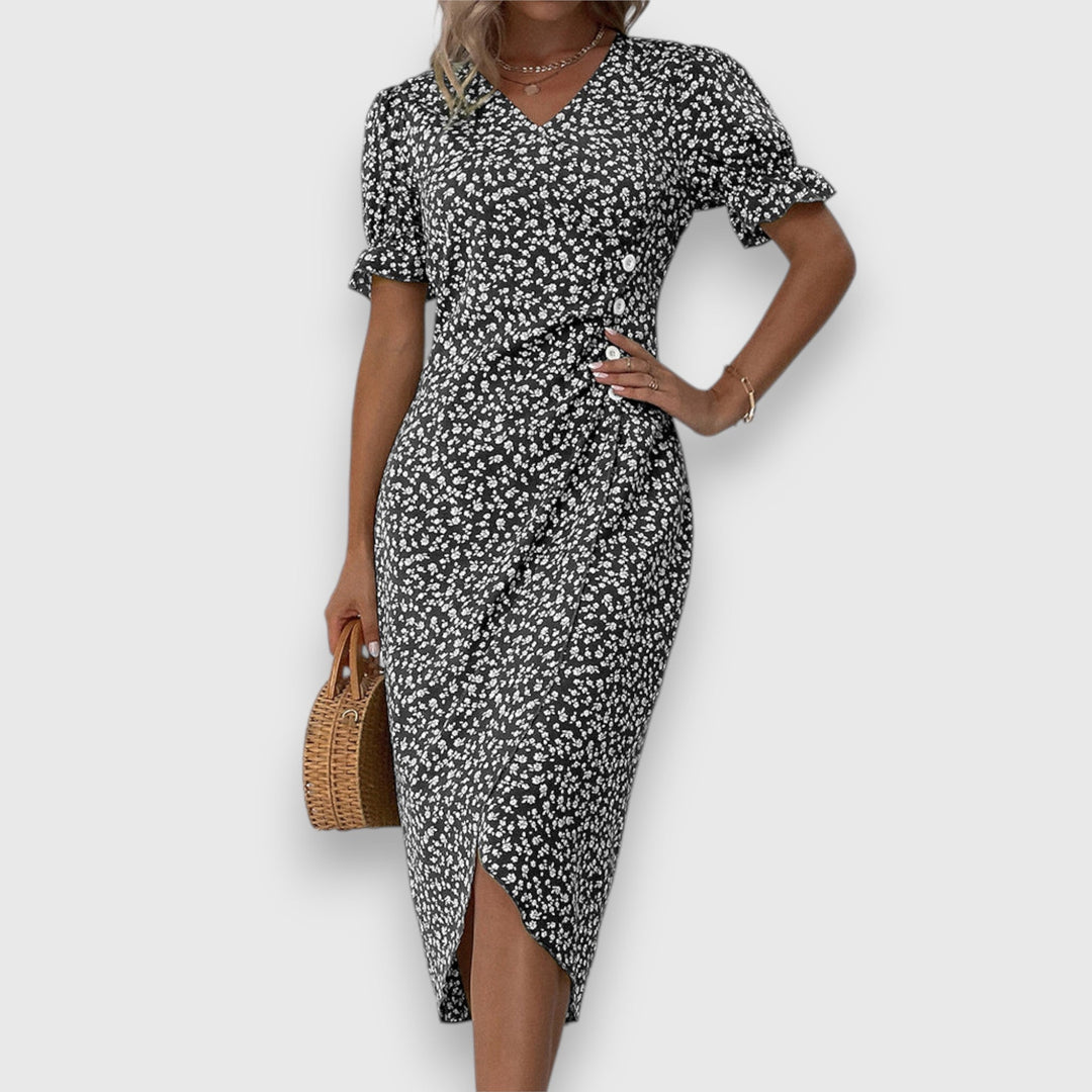 Tessina | Elegant Floral Maxi Dress