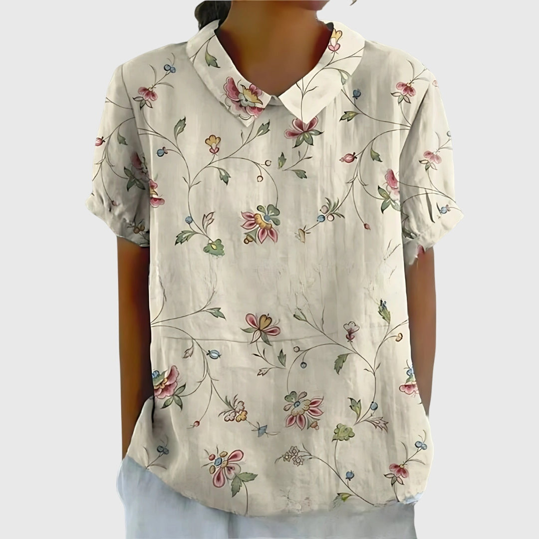 Jenna™ | Elegant Floral Blouse