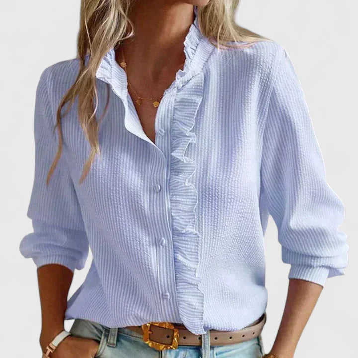 Marcelina | Elegant Silk Blouse