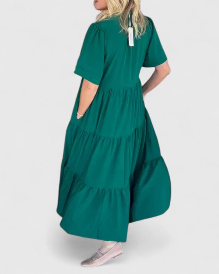Rebecca | Elegant Flowing Maxi Dress