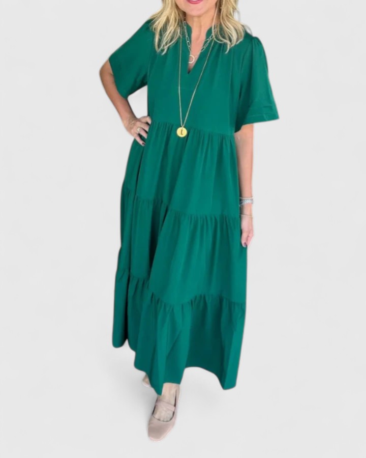 Rebecca | Elegant Flowing Maxi Dress