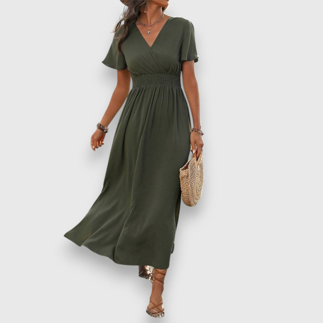 Greysen | Elegant Slim Fit Midi Dress