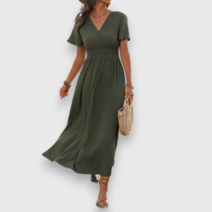 Greysen | Elegant Slim Fit Midi Dress