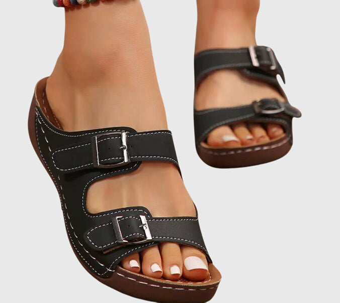 Boston™ | Adjustable Orthopedic Leather Sandals