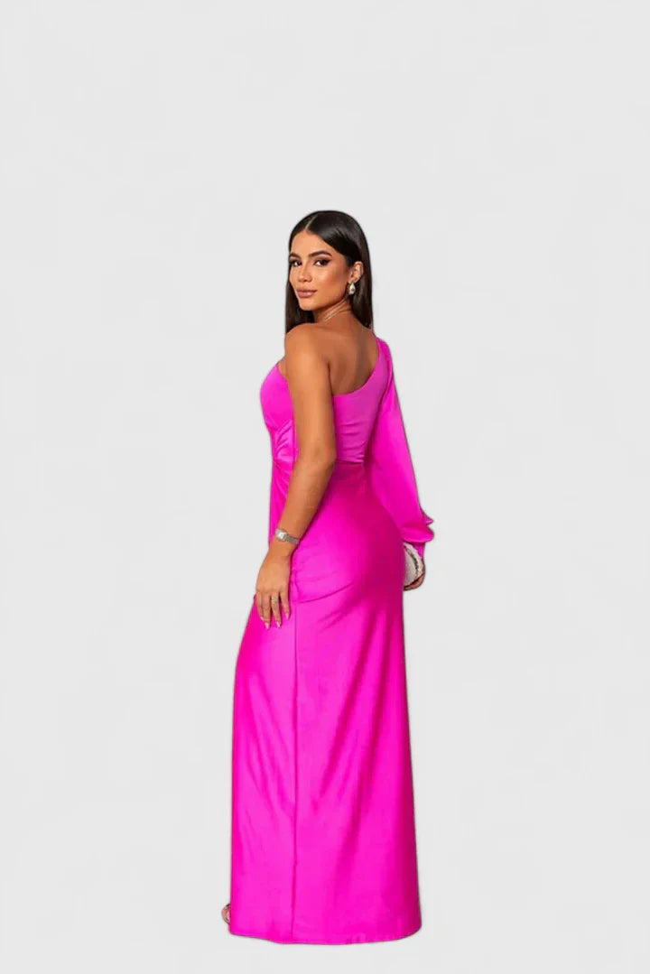 Saryxiah | Elegant Pleated Maxi Dress