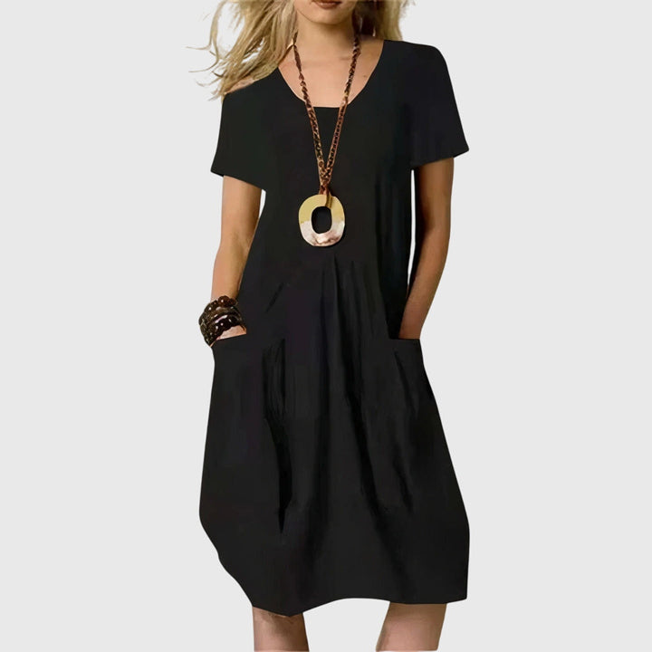 Naomi | Relaxed Casual Midi Dress