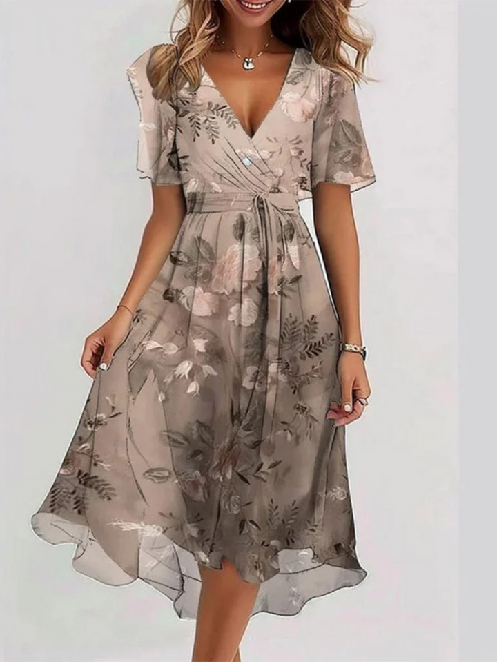 Matilda™ | Flattering Summer Midi Dress