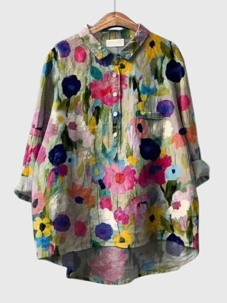 Valeria™ | Floral Print Blouse