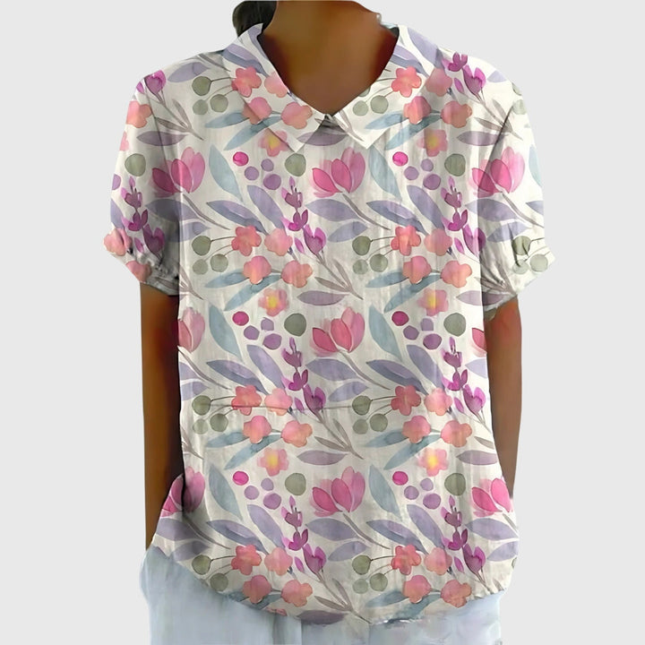 Jenna™ | Elegant Floral Blouse