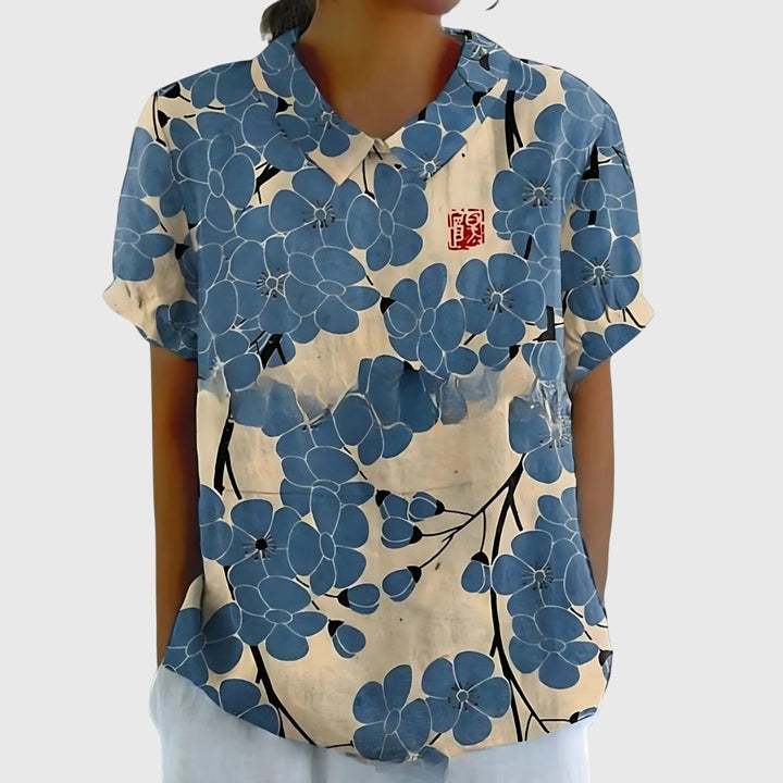 Jenna™ | Elegant Floral Blouse