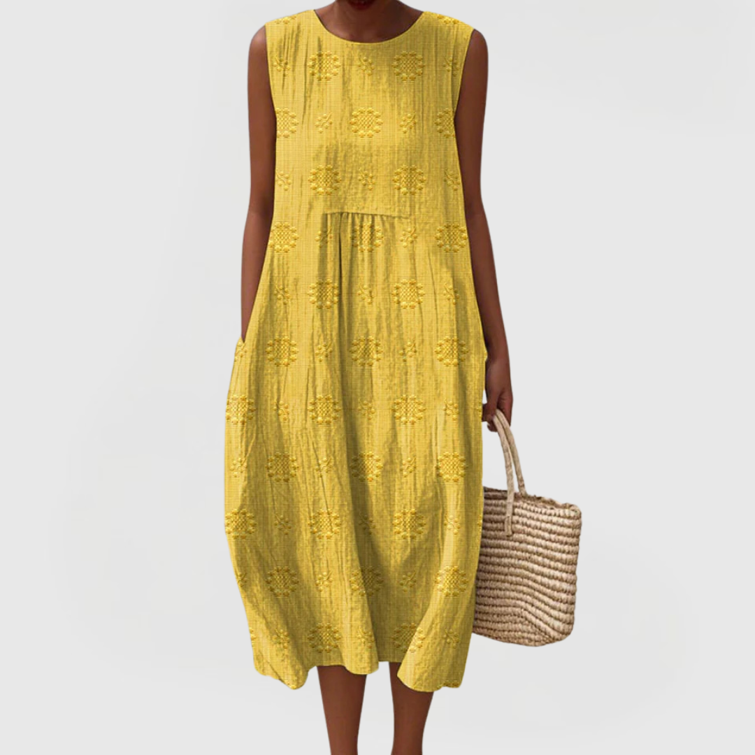 Teresa™ | Elegant Pocket Maxi Dress
