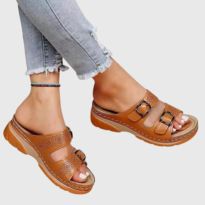 Diora™ | Orthopedic Leather Support Sandals