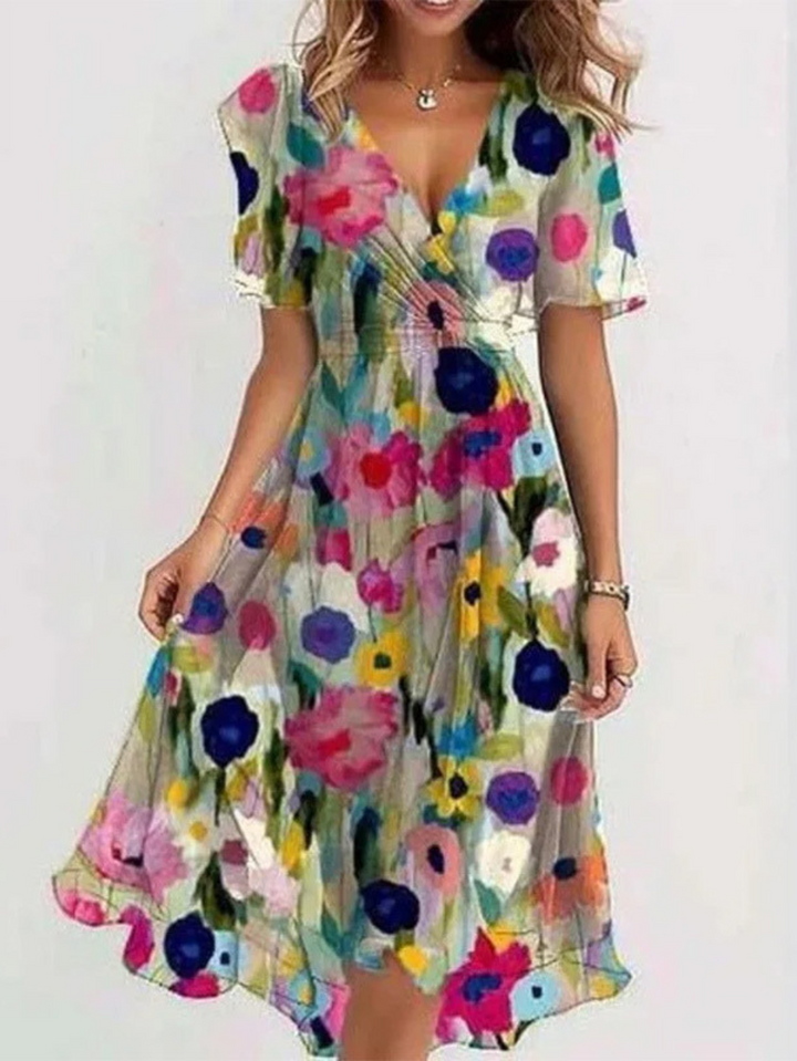 Matilda™ | Flattering Summer Midi Dress
