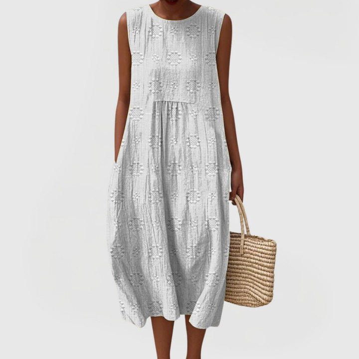Teresa™ | Elegant Pocket Maxi Dress