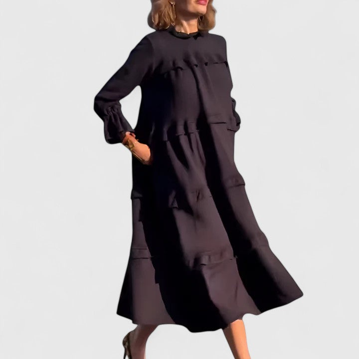 Briannelyse | Sophisticated Structured Midi Dress