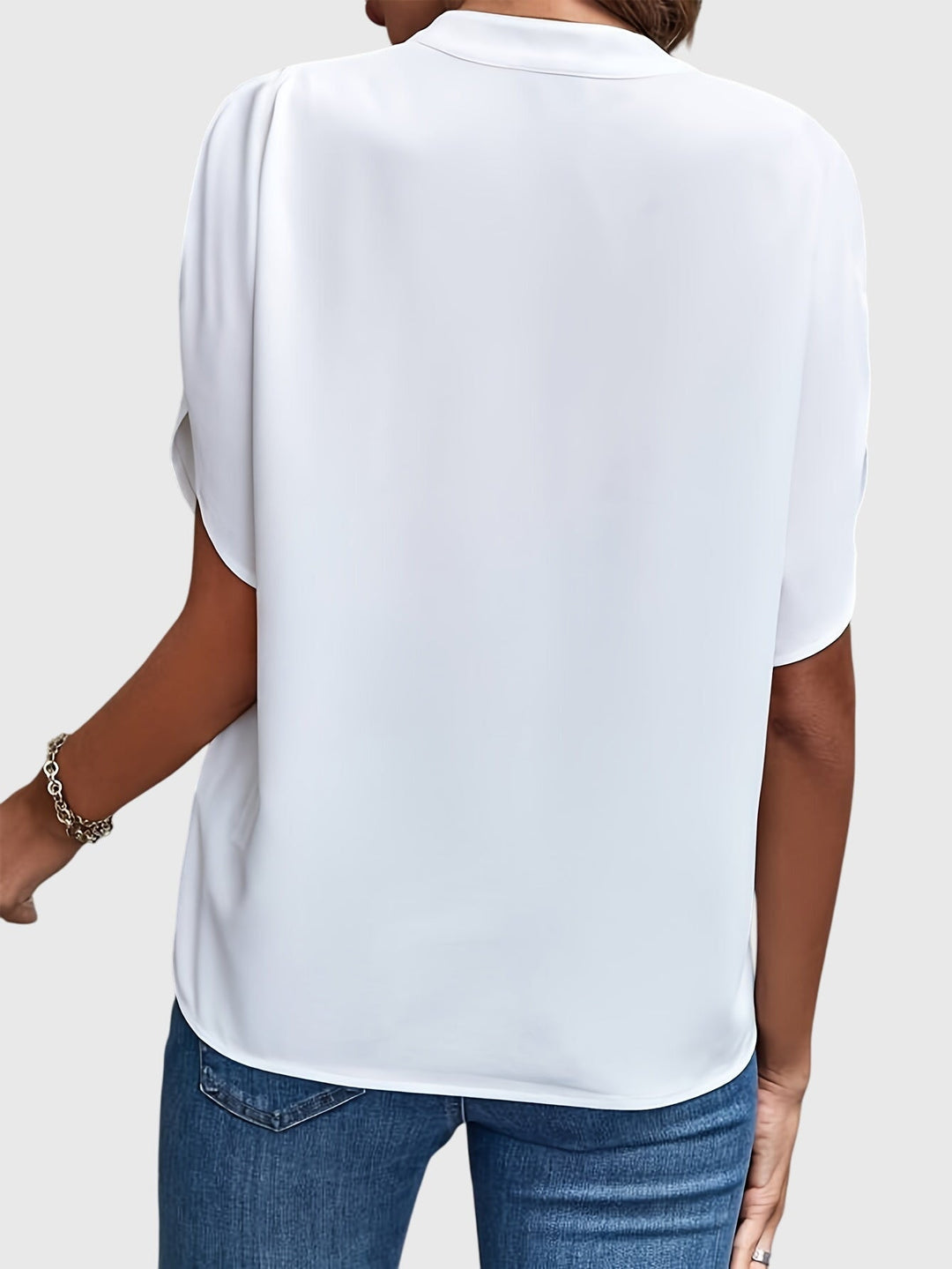 Kristie™ | Elegant Satin Blouse