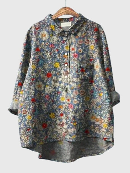 Valeria™ | Floral Print Blouse