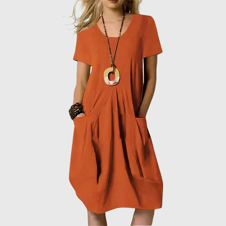 Naomi | Relaxed Casual Midi Dress