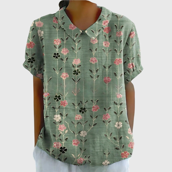 Jenna™ | Elegant Floral Blouse