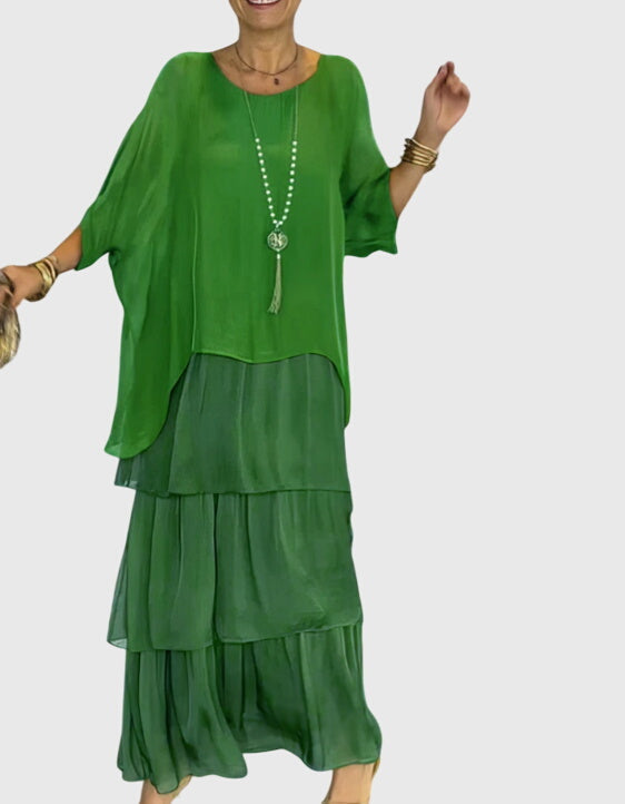 Susan™ | Elegant Flowing Maxi Dress