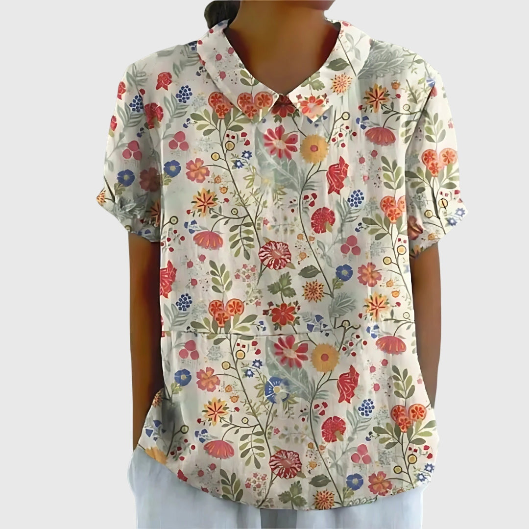 Jenna™ | Elegant Floral Blouse