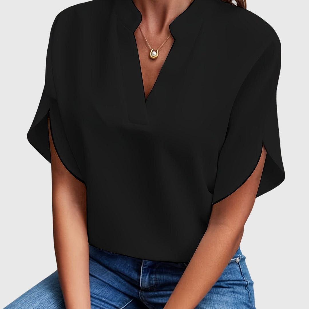 Kristie™ | Elegant Satin Blouse