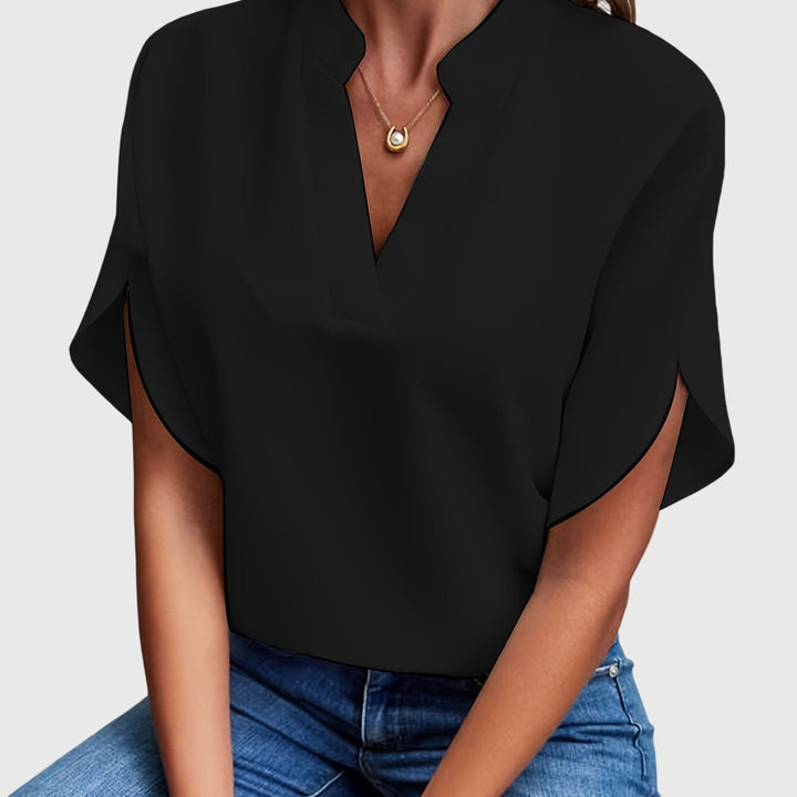 Kristie™ | Elegant Satin Blouse