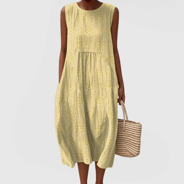 Teresa™ | Elegant Pocket Maxi Dress