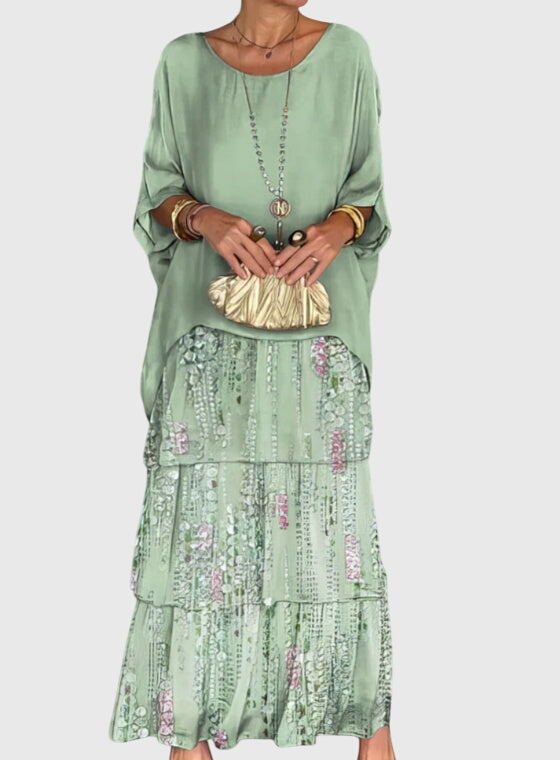 Susan™ | Elegant Flowing Maxi Dress