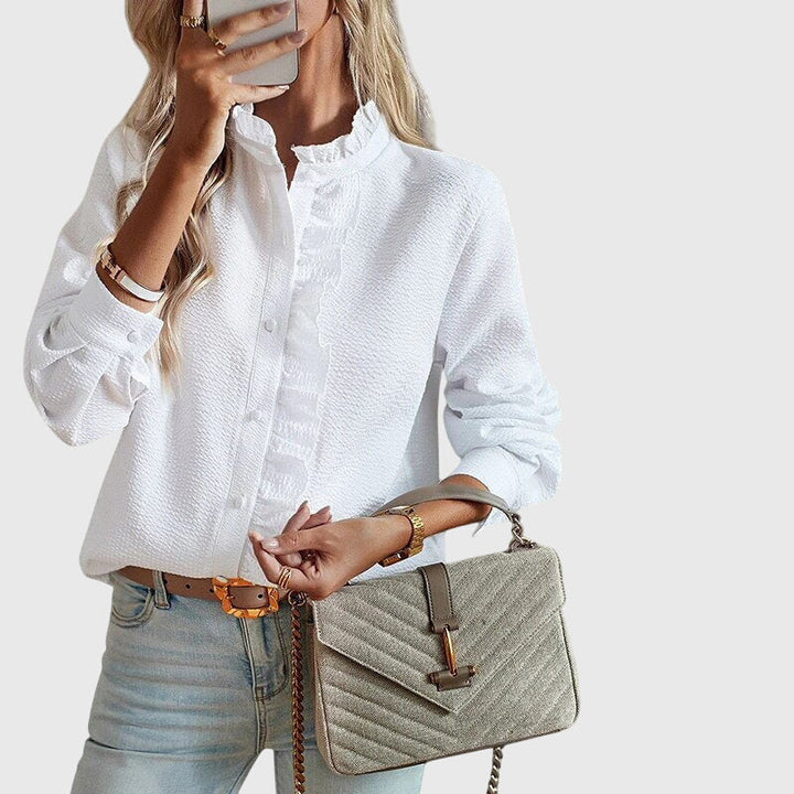 Kaitlyn™ | Elegant Satin Blouse