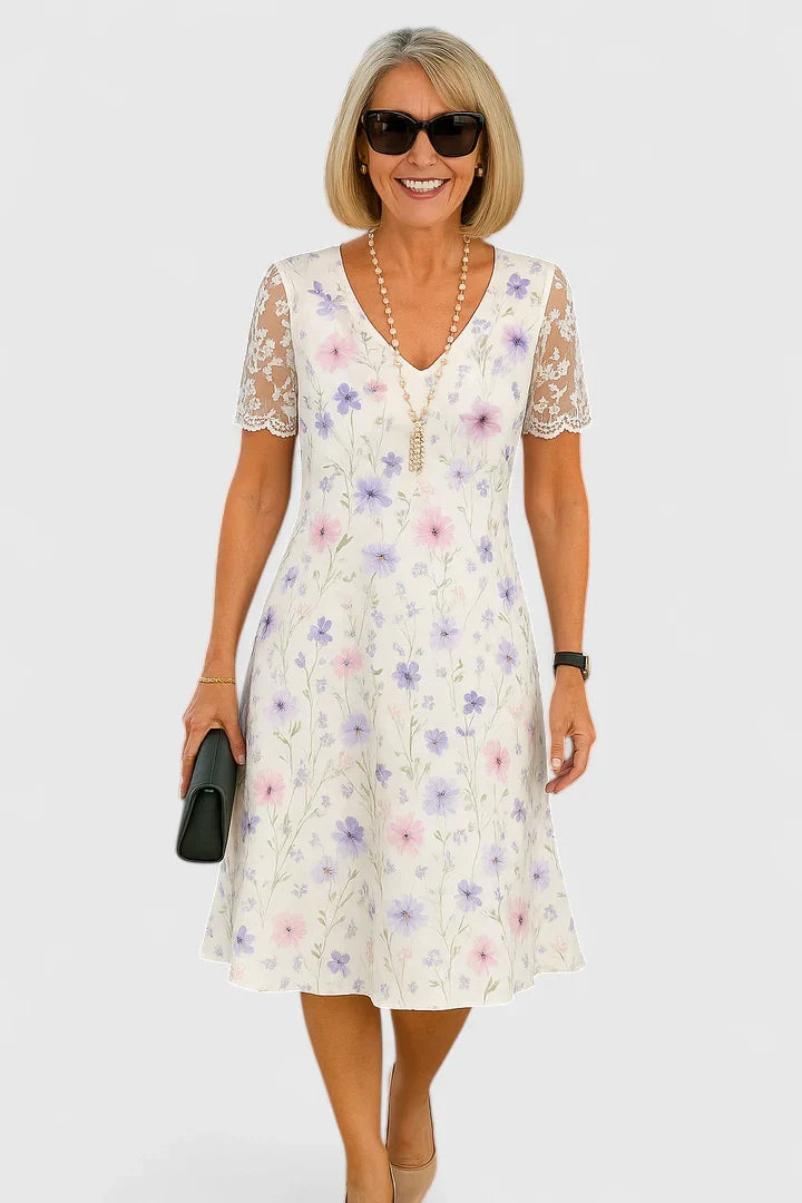 Brislyn | Elegant Classic Midi Dress