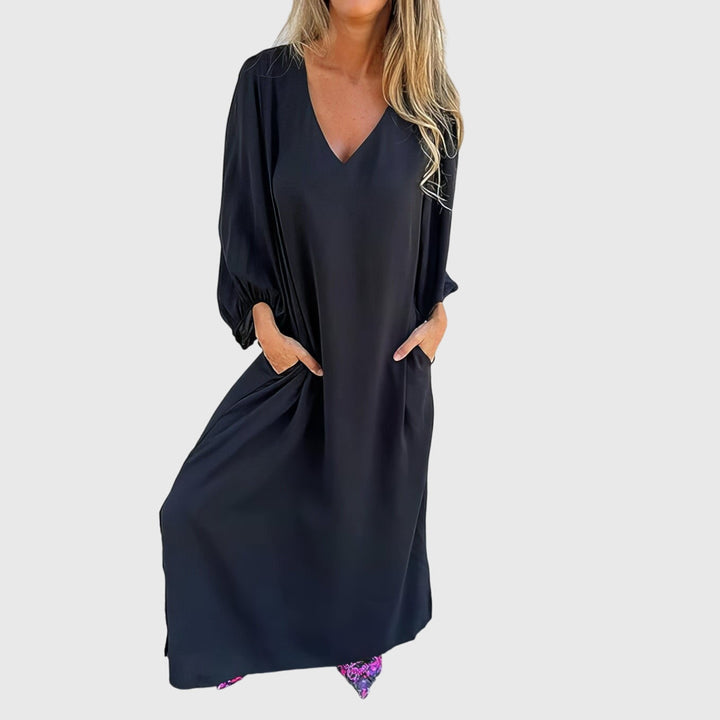 Carol™ | Relaxed Boho Maxi Dress with Pockets