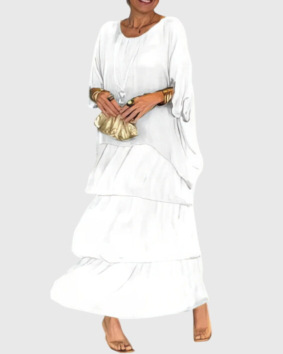 Susan™ | Elegant Flowing Maxi Dress