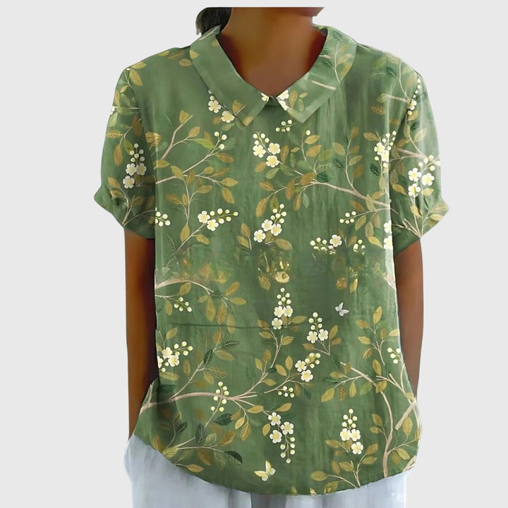 Jenna™ | Elegant Floral Blouse