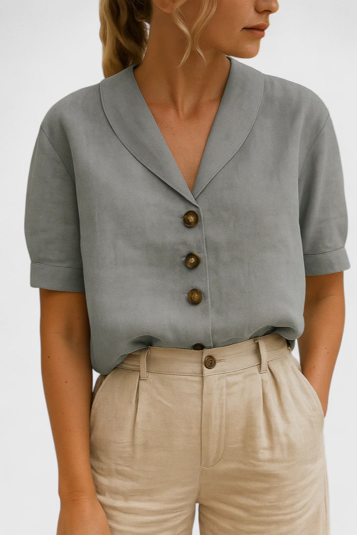 Charlie | Sophisticated Button-Up Blouse