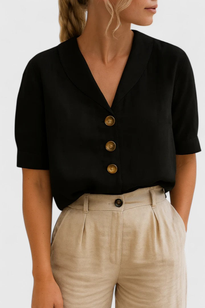 Charlie | Sophisticated Button-Up Blouse