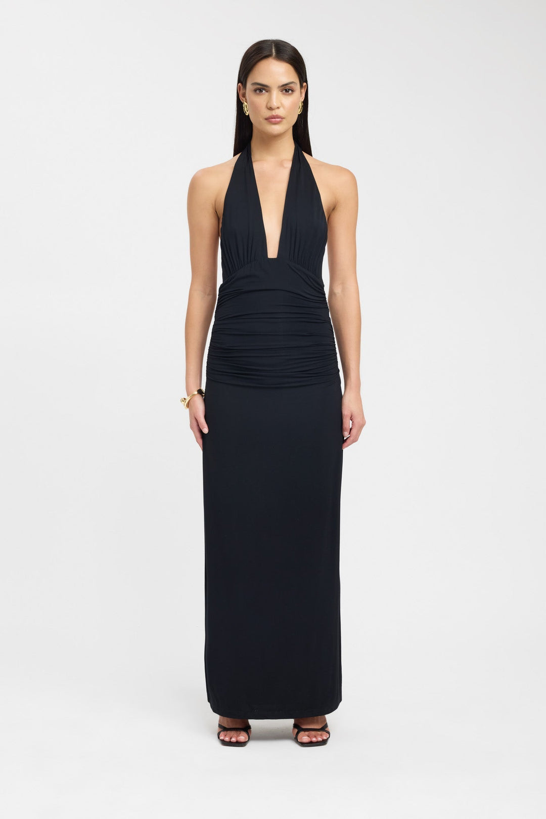 Serenya™ | Elegant Side-Slit Maxi Dress