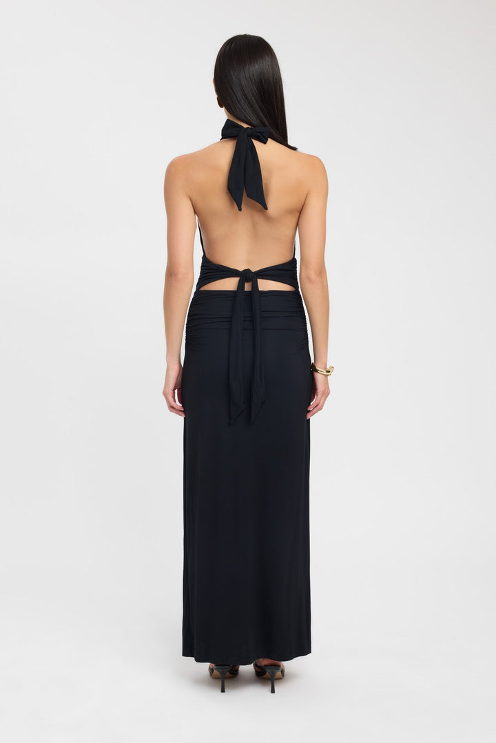 Serenya™ | Elegant Side-Slit Maxi Dress