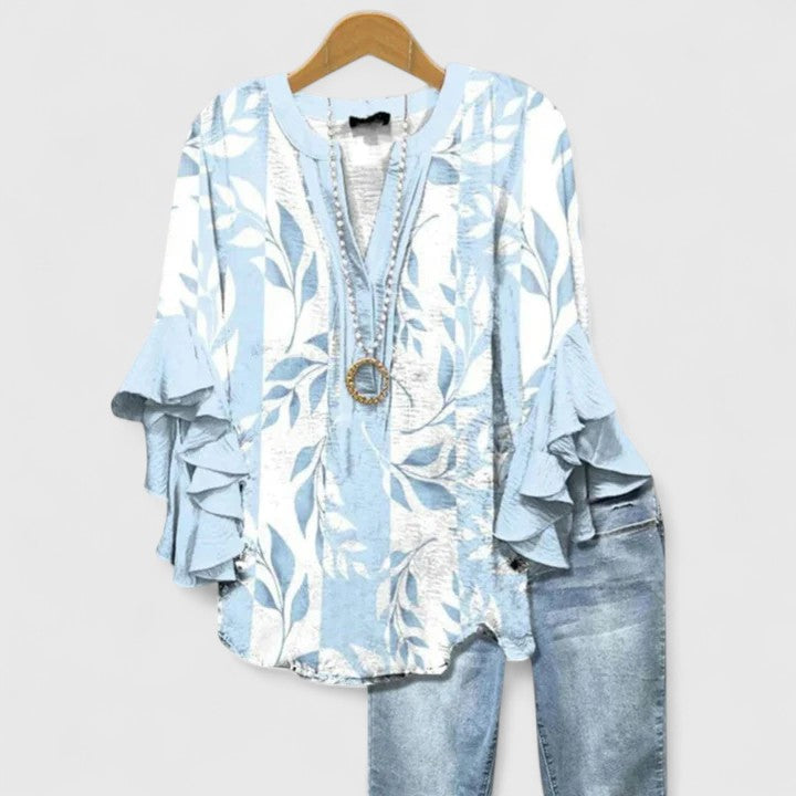 Taylisse | Sophisticated Printed Blouse
