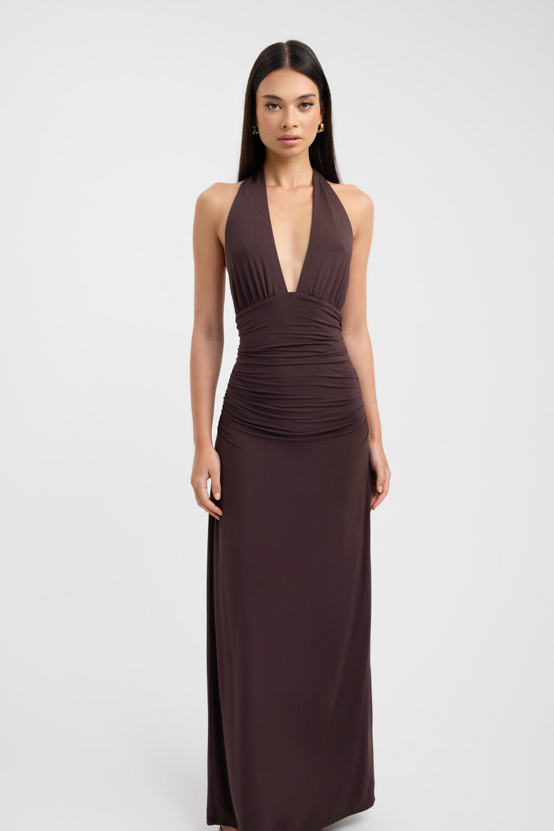 Serenya™ | Elegant Side-Slit Maxi Dress