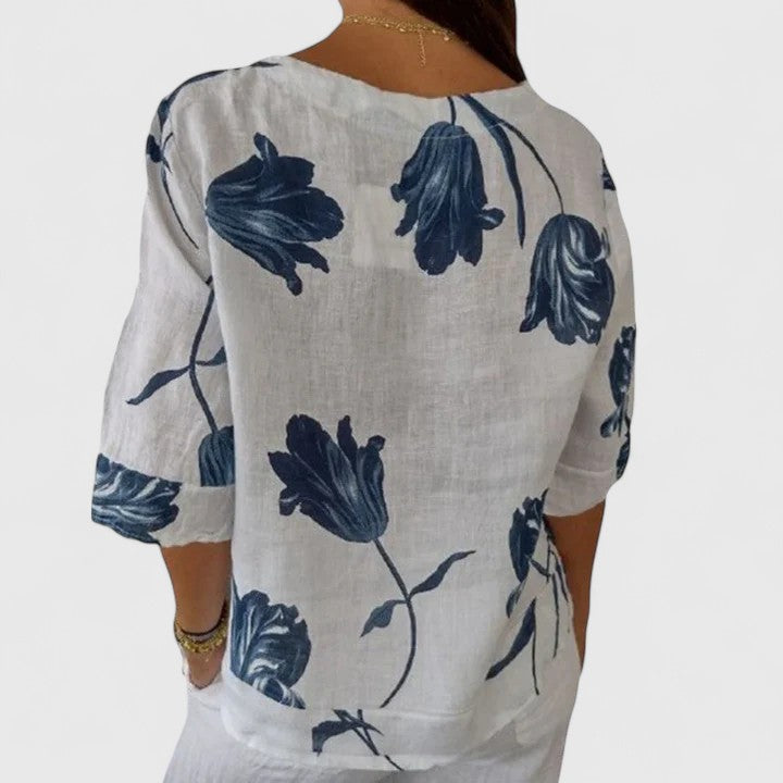 Isabel | Floral Print Blouse