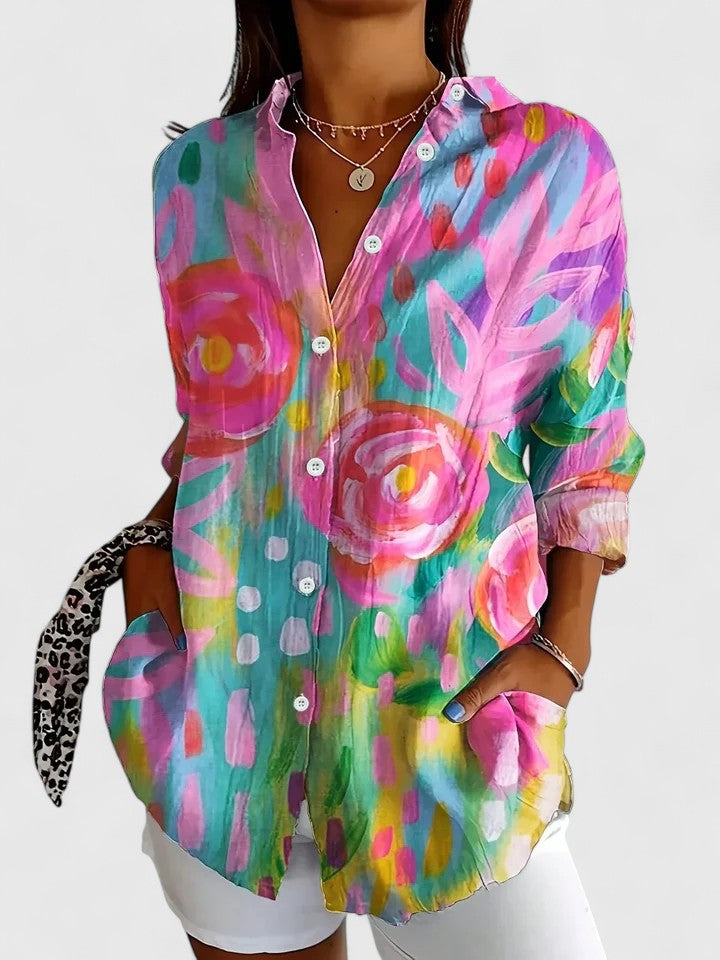 Anica | Floral Print Blouse