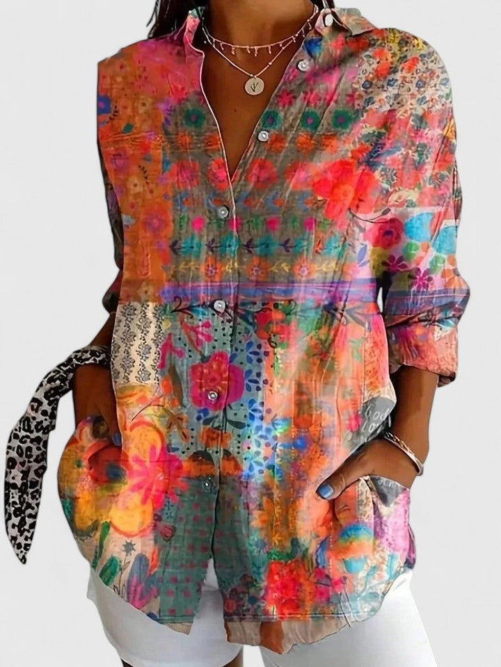 Anica | Floral Print Blouse