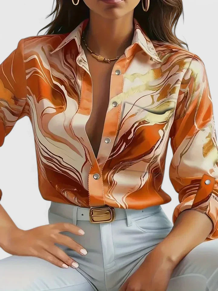 Lucianelle | Elegant Floral Blouse