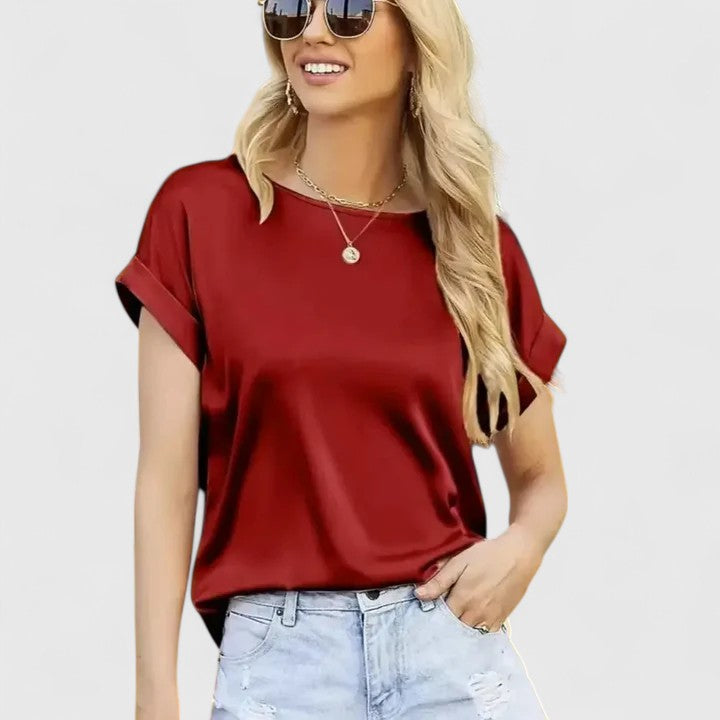 Lioraine | Elegant Satin Blouse