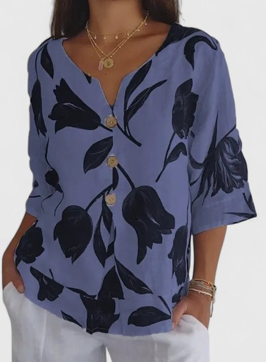 Isabel | Floral Print Blouse